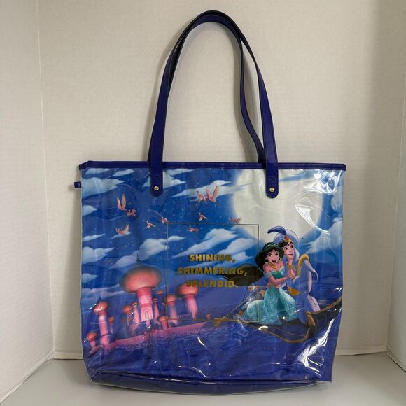 Disney Store Aladdin Beach Pool Tote Bag Shining Shimmering Splendid - Picture 1 of 10